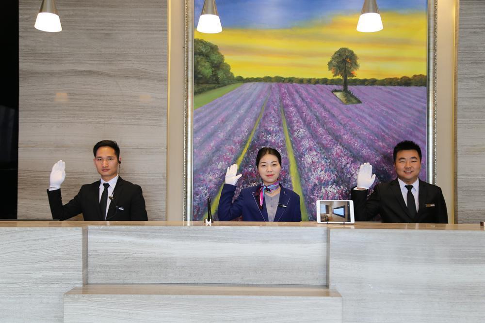 Lavande Hotel Shanghai Hongqiao Airport Wuzhong Road Kültér fotó